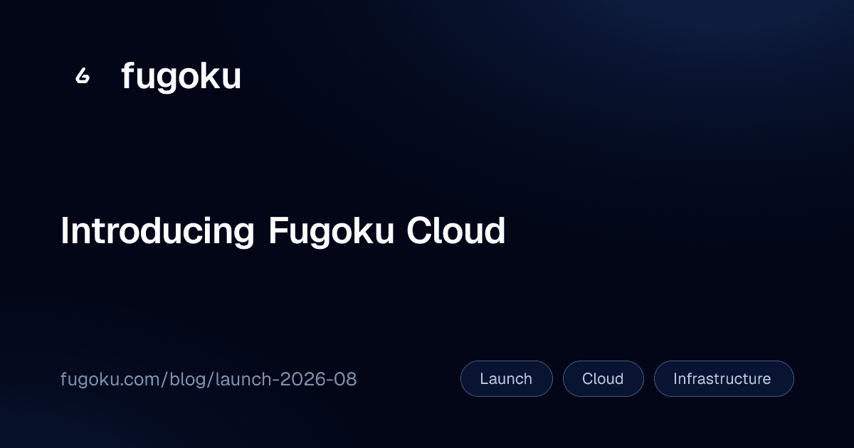 Introducing Fugoku Cloud