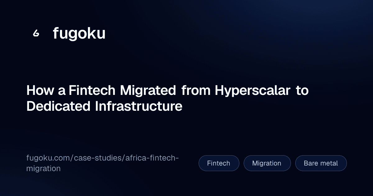 How We Approach Fintech Migration: A Framework